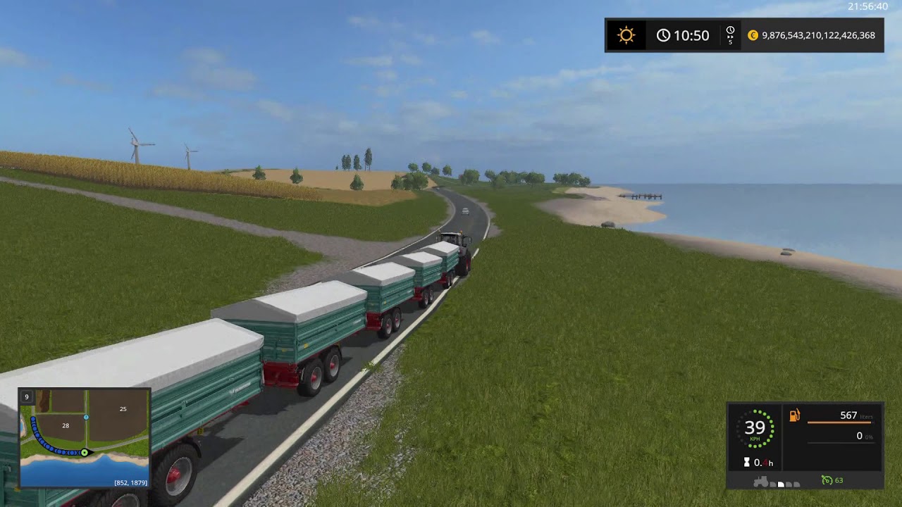 50+ TRAILERS \\ ROADTRAIN \\ 750.000+ LITERS || Farming Simulator 17