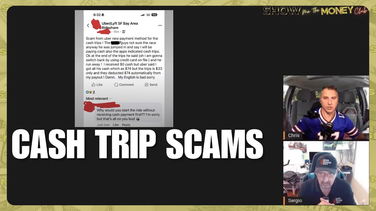 Uber Cash Trips = More Scams, More Risks, Less Pay