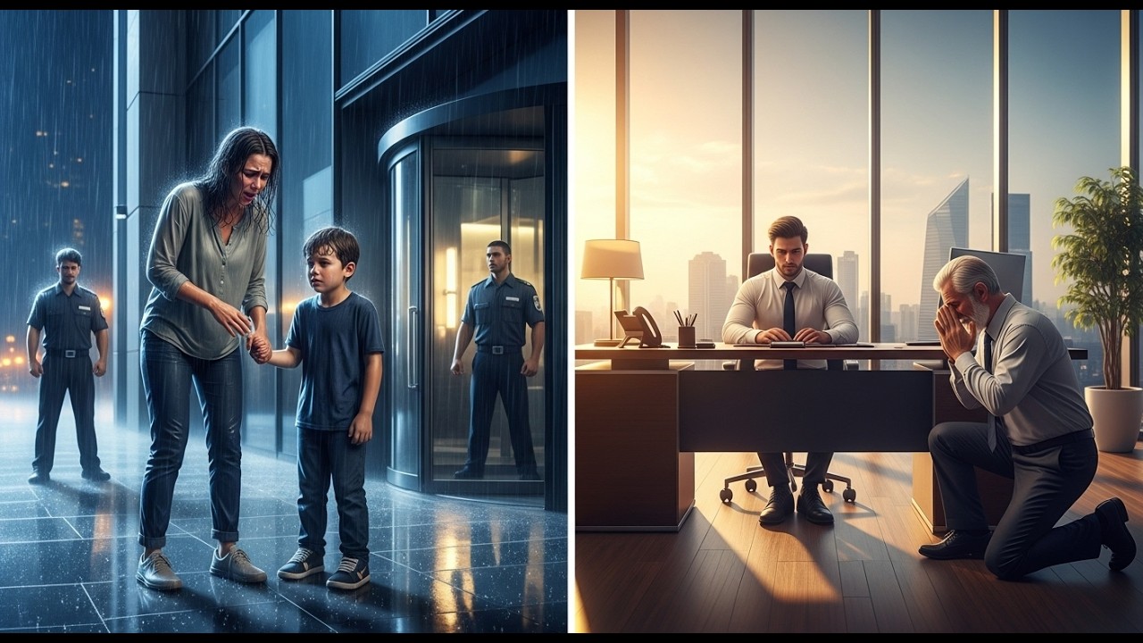 He Abandoned His Wife in the Rain — Years Later, Karma Came Through Their Son