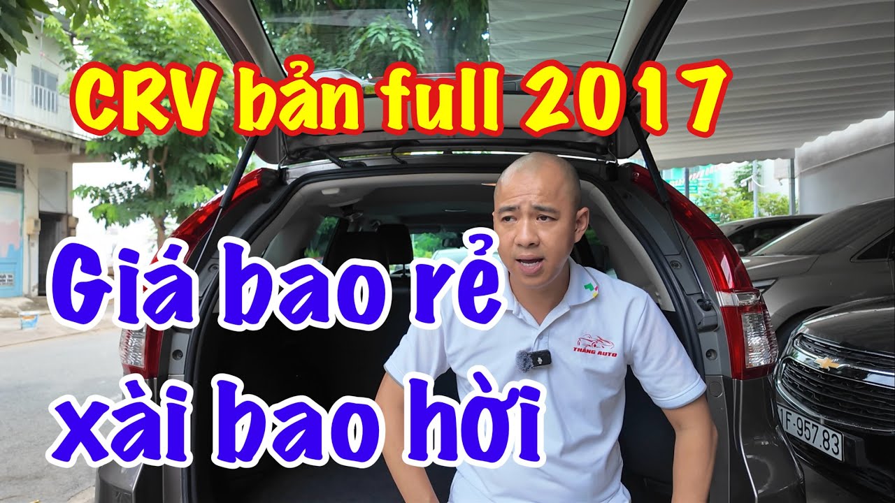 CRV 2017 bản 2.4 Full giá tốt nhất VN, xe k lỗi cam kết bằng văn bản