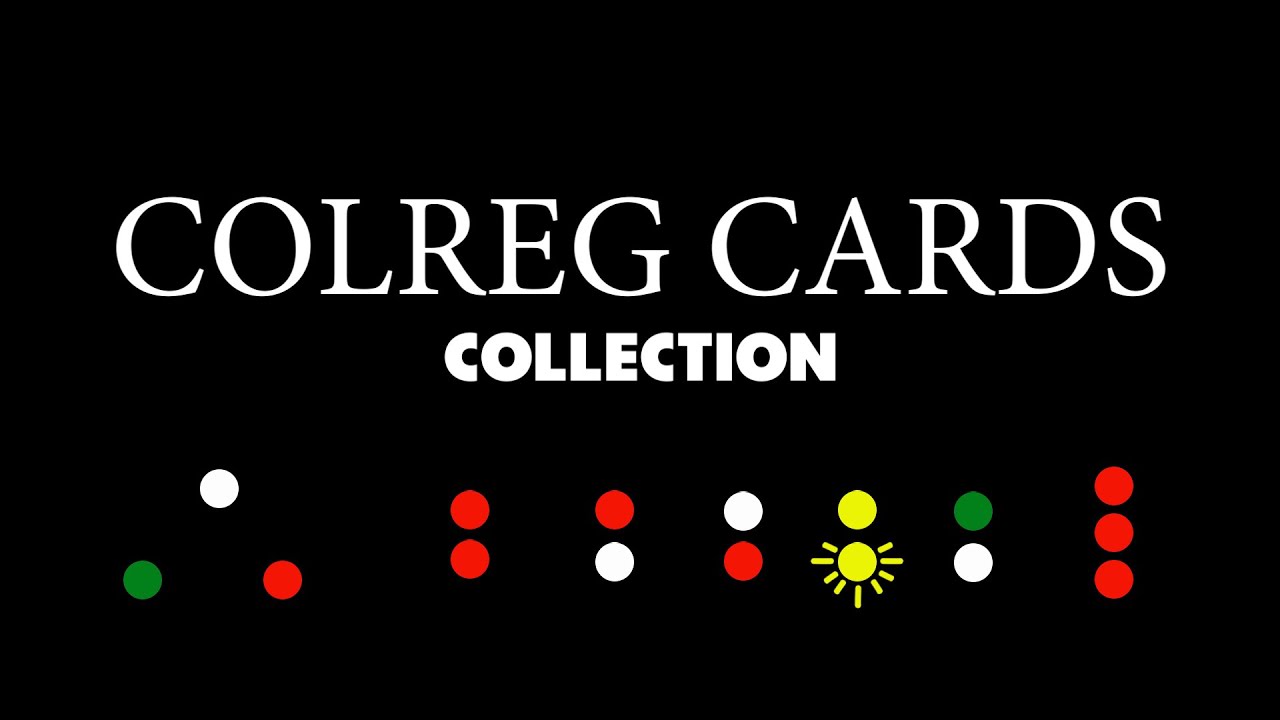 COLREG CARDS COLLECTION IN ONE VIDEO