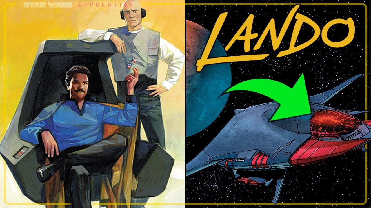 Lando Calrissian STOLE An Imperial Pleasure Yacht - Best Star Wars Comics Moments