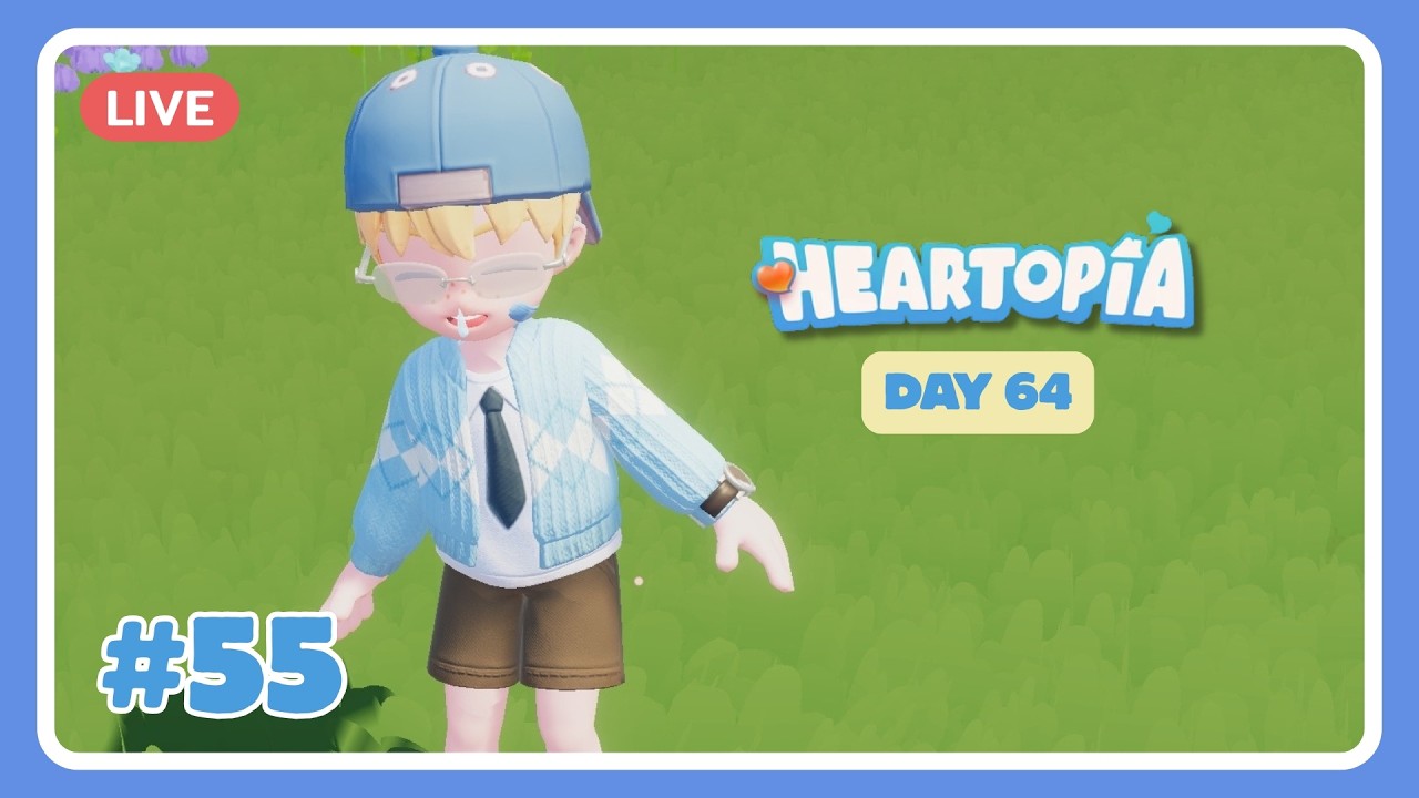 Day 64 มาตามจับแมลง 5 ดาวครับ Heartopia💙 #55