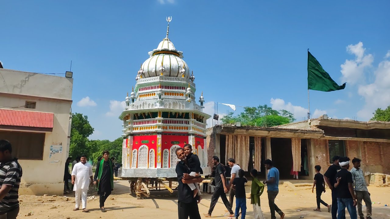 Famous 10 Muharram Taziya Bhadari prayagraj 2025