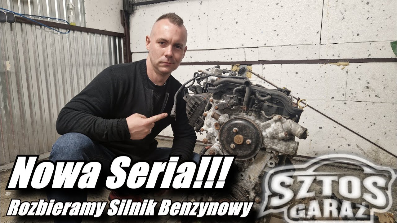 Nowa Seria!!! Rozbieramy Silnik Benzynowy!!! Wstęp... Dlaczego Trafił Na Złom?? Silnik Opla...