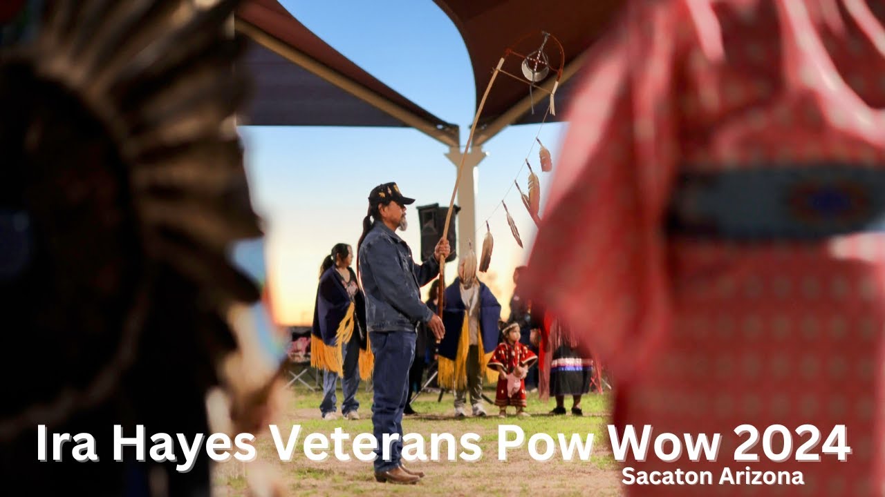 Ira Hayes Veterans Social Pow Wow 2024 Friday night! Sacaton AZ short day of two!