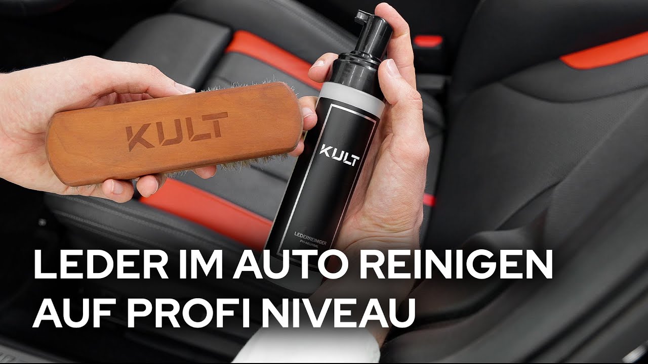Lederreinigung & Lederpflege im Auto auf Profi Niveau? BMW 235i Lederreiniger & Lederbürste