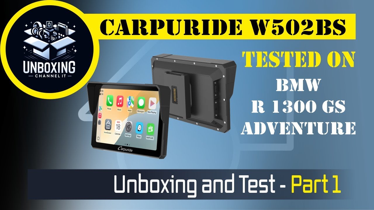 Carpuride W502BS - CarPlay per BMW con integrazione Totale - Unboxing e prime impressioni