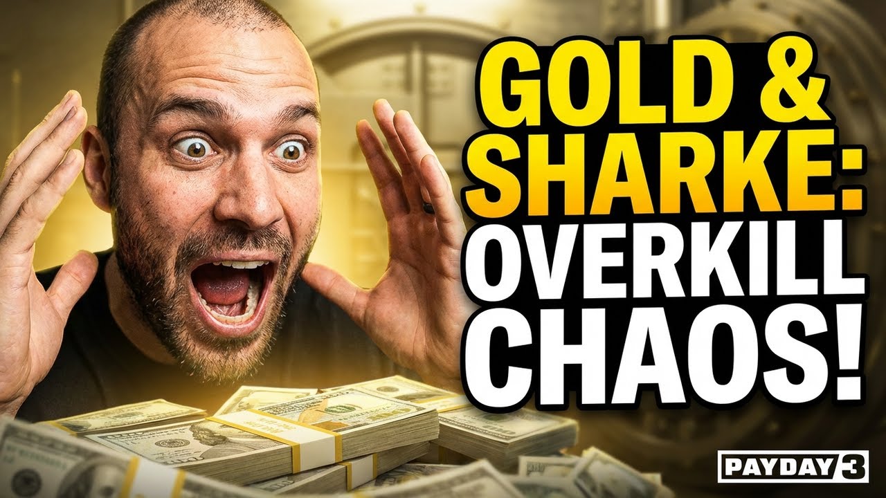 Ограбление «Золотая акула» в PAYDAY 3 на OVERKILL 💰 | Хаос, неудачи и удачные моменты в игре