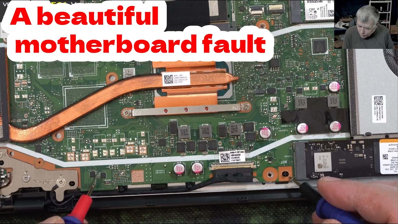 ASUS X1500E laptop, not charging, extremely satisfying board repair, wow, what a challenging repair