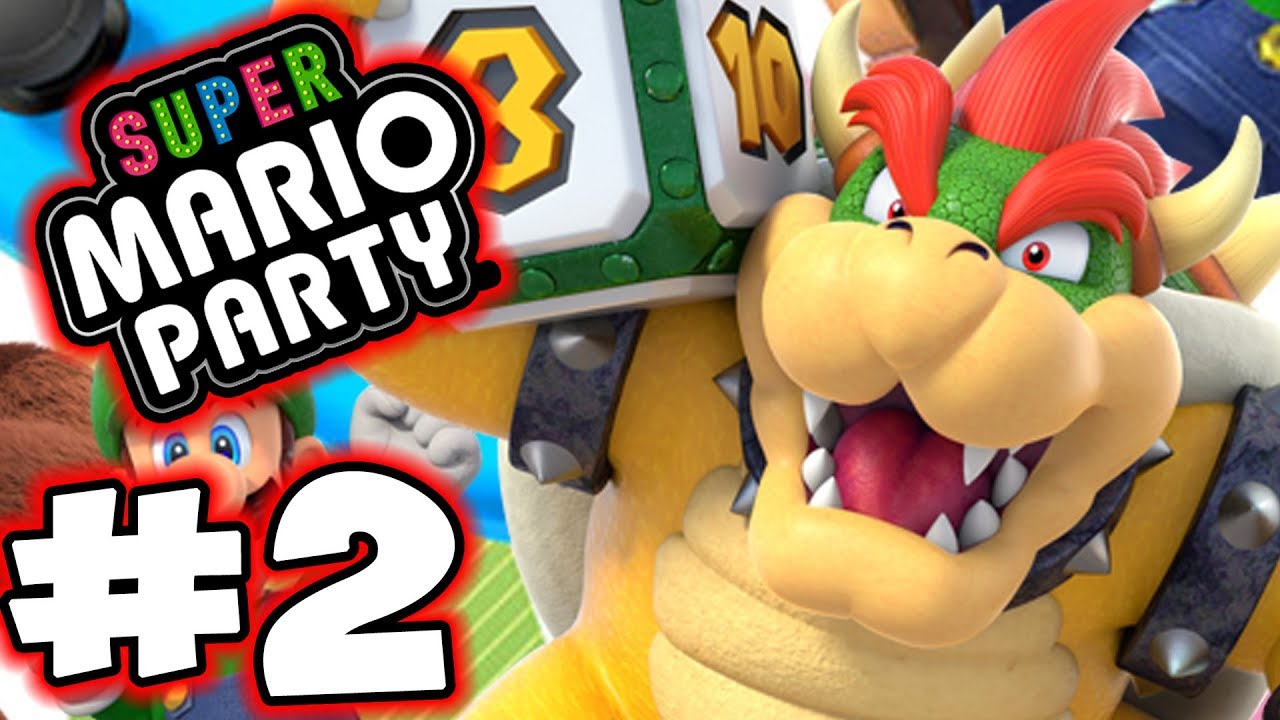 Super Mario Party - Part 2 - New Minigames! (Gameplay Walkthrough)