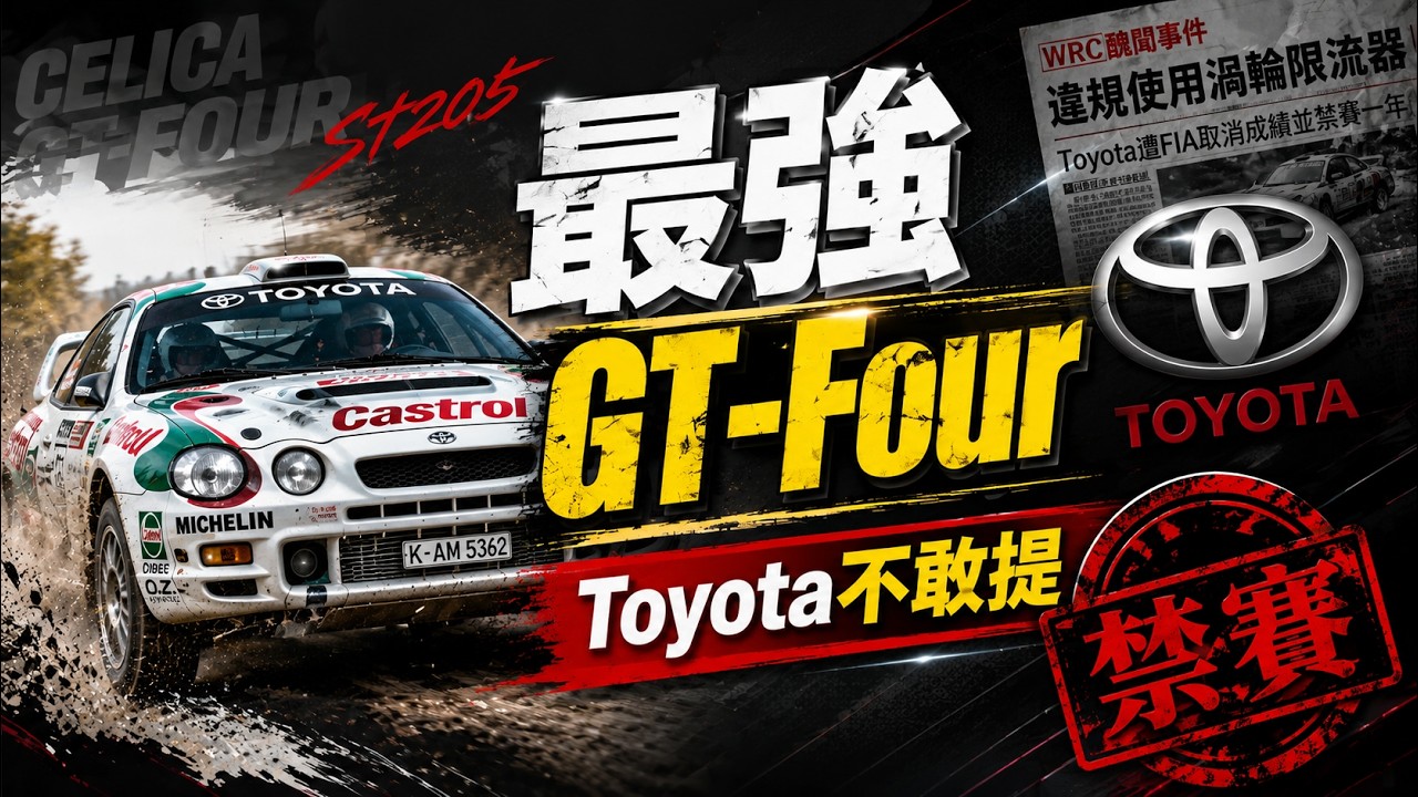 在拉力赛的最高殿堂WRC里炎上作弊風波的Toyota跑车