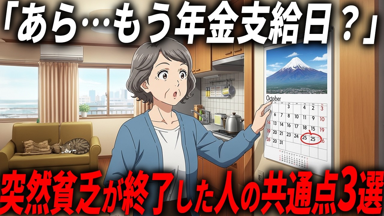 【最強】年金支給日が待ち遠しい→いつも余裕になってしまった人の3つの共通点がこれ