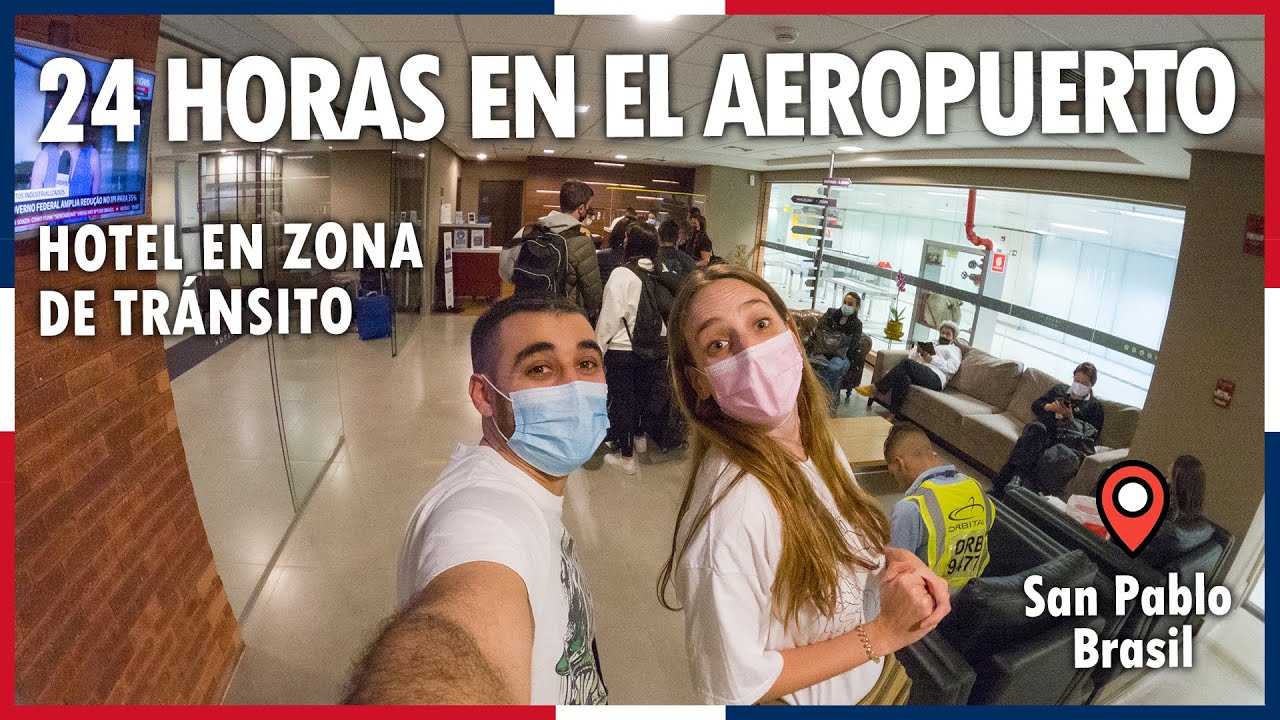 Hotel DENTRO de un aeropuerto 🛌✈️ | SAN PABLO, BRASIL
