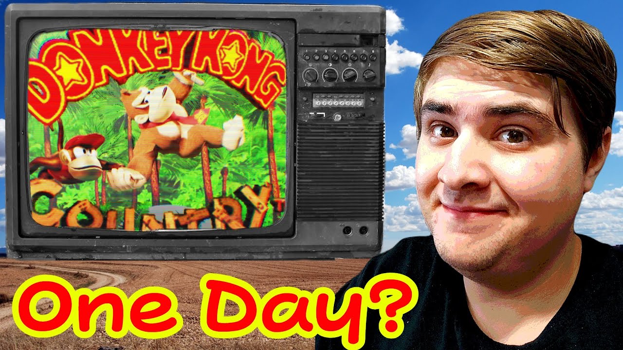 I tried to beat all 3 Donkey Kong Country Games...