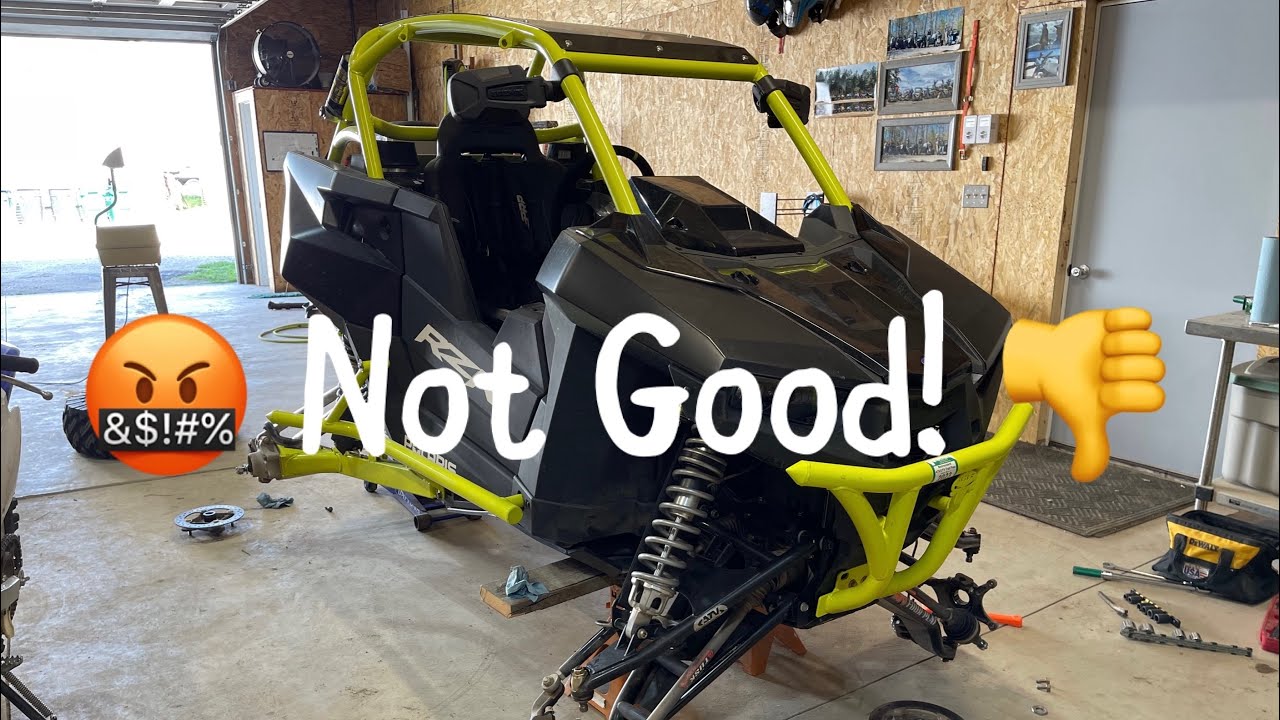 Heads up. Inspect everything when buying used stuff. 2022 Polaris RS1 . Love - Hate