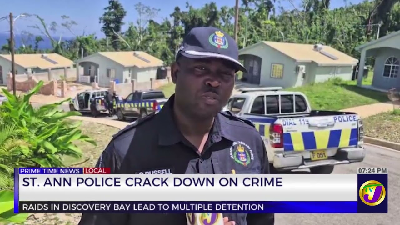 St. Ann Police Crack Down On Crime  | TVJ News