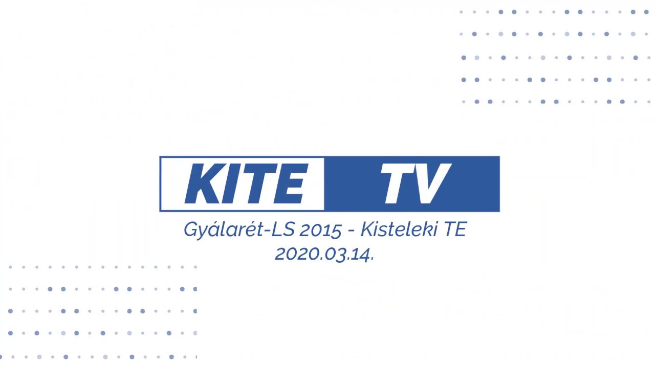 Gy&aacute;lar&eacute;t-LS 2015  -  Kisteleki TE  1:7 (0:5) labdar&uacute;g&oacute; m&eacute;rkőz&eacute;s