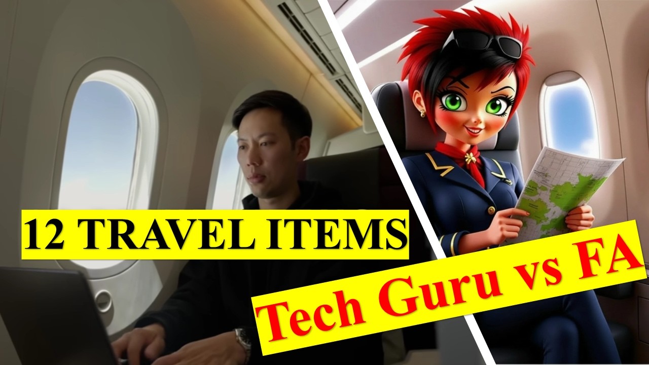 Flight Attendant Reacts to Frequent Flyer Packing List