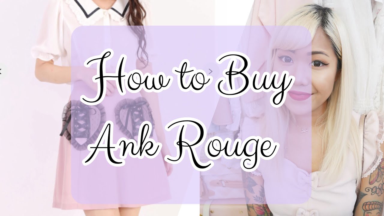 ♡ HOW TO BUY ANK ROUGE OVERSEAS | Mini Haul + How I Buy Ank Rouge | xsakisaki ♡