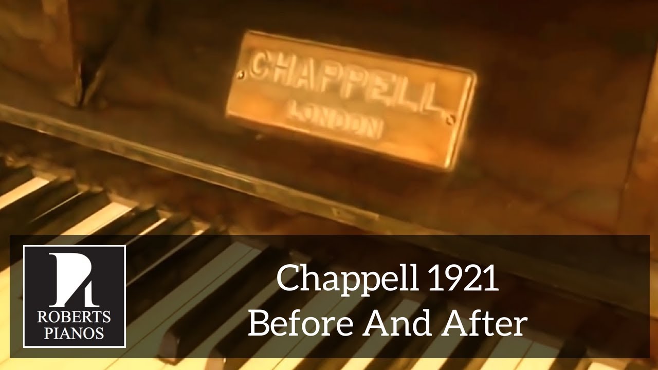 Chappell 1921 before and after (see 10m 40s); APOLOGIES FOR VIDEO QUALITY