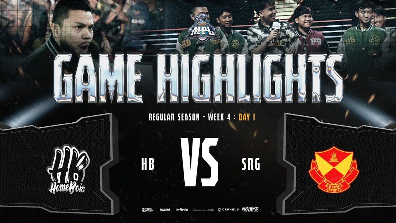MIC CHECK REGULAR SEASON MPL MY SEASON 12 WEEK 4 DAY 1 : HOMEBOIS VS SELANGOR RED GIANTS