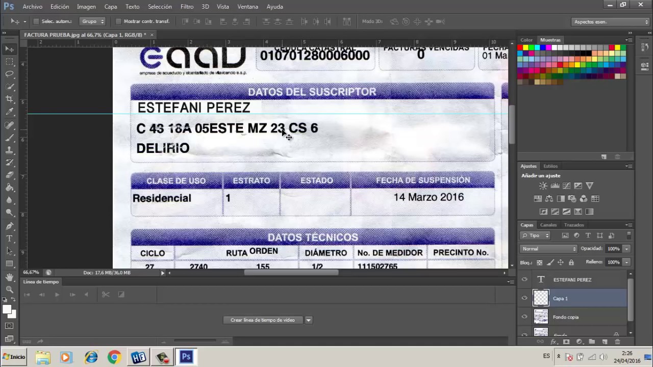 Como editar Un documento escaneado ( fácil )