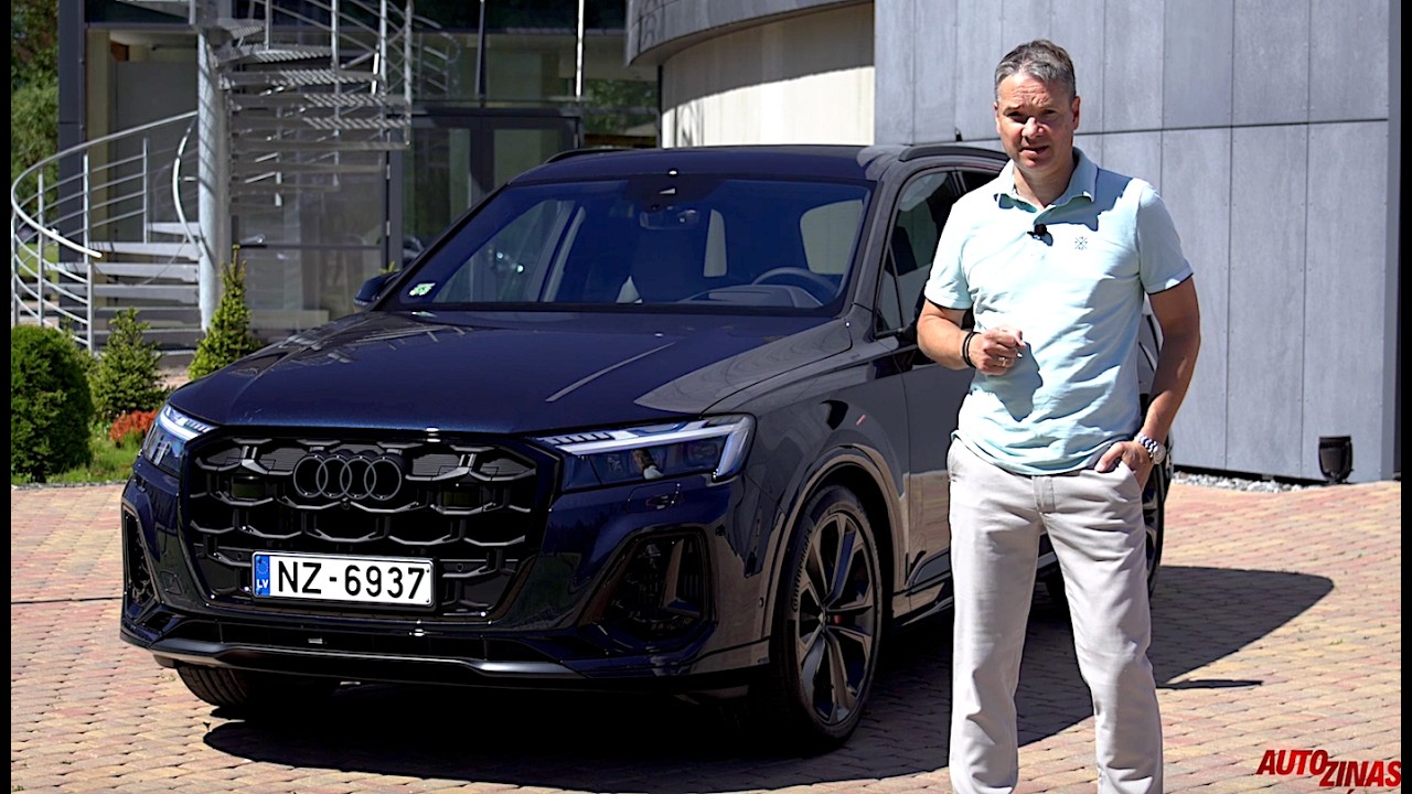 Divreiz tālāk ar divreiz mazāk izmešiem. Jaunais Audi Q7 lādējamais hibrīds