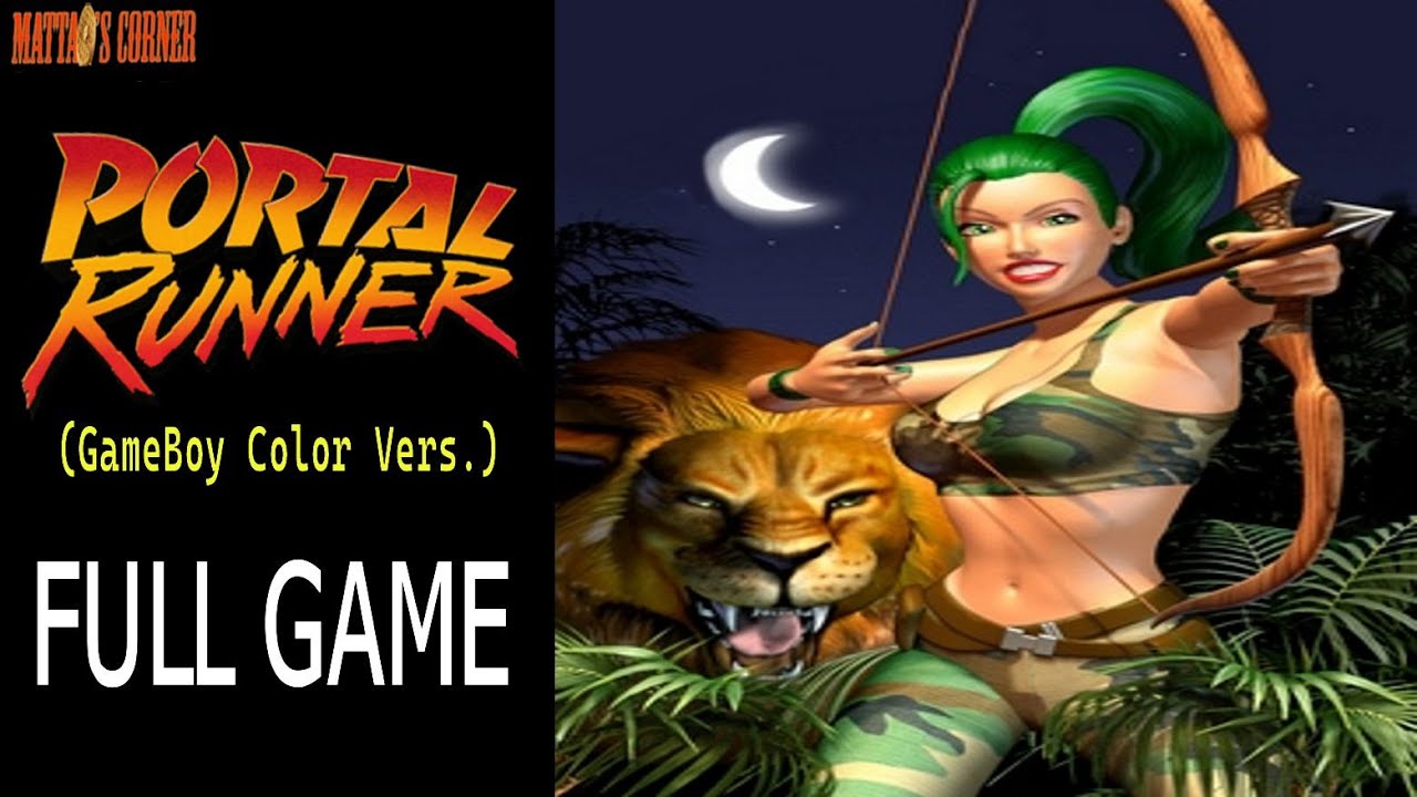 Handheld Portal Jumping || Portal Runner (Game Boy Color Version) FULL GAME