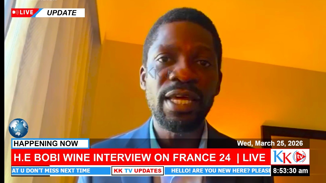 FIRST TIME: Bobi Wine Speaks on France 24 Since Exile from Uganda