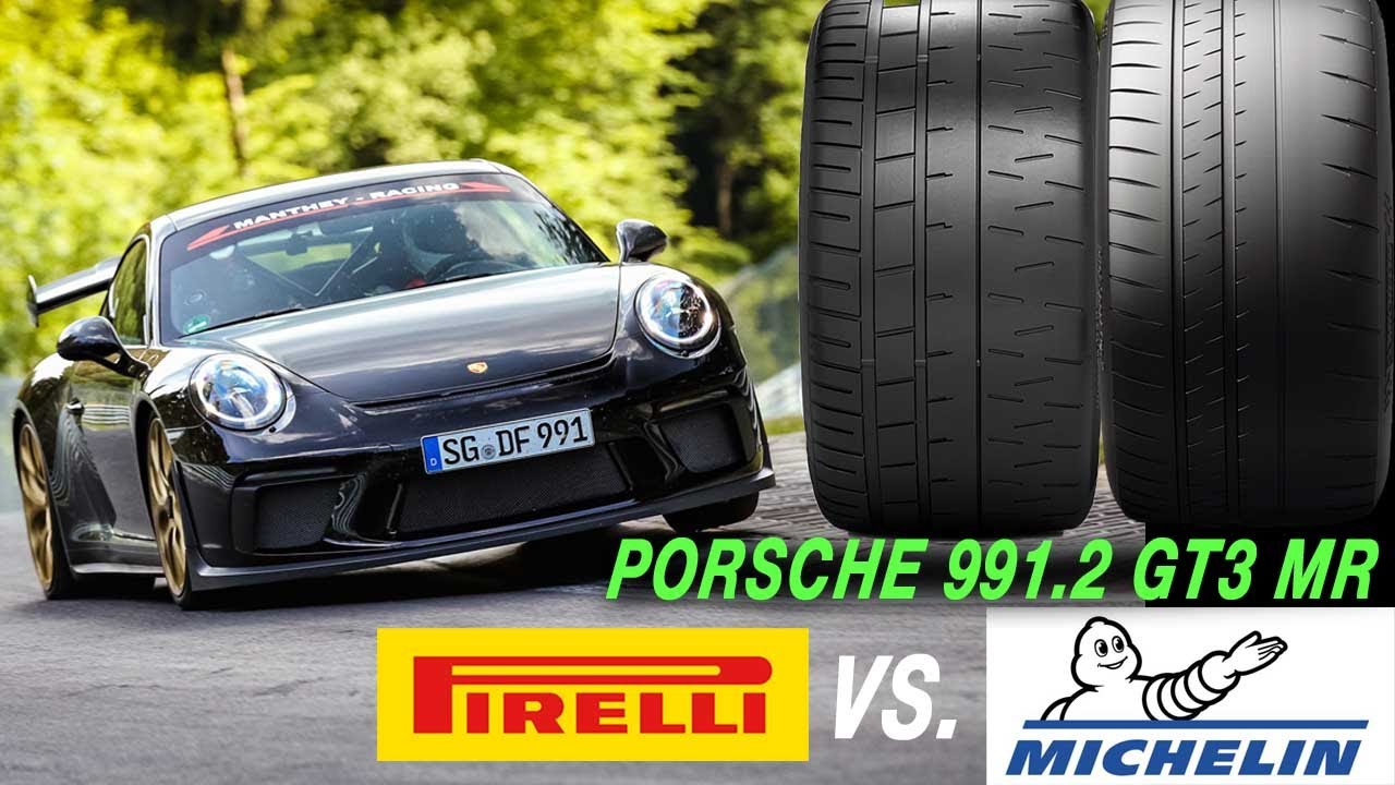 Porsche 991.2 GT3 MR - Michelin Cup2 VS. Pirelli Trofeo R | Welcher Reifen ist der bessere?!