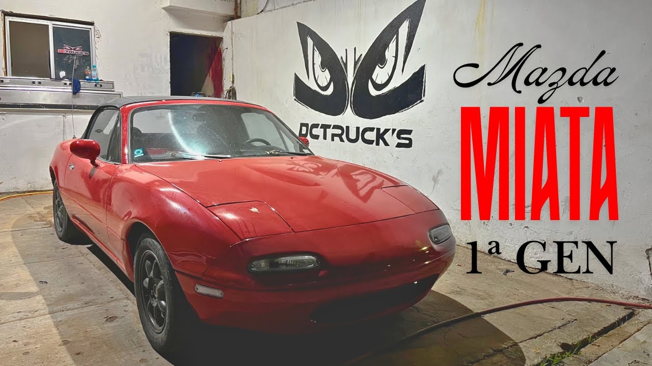 Cómo QUITAR TABLERO de MAZDA MIATA primera generacion y RESTAURADO de las demás piezas  