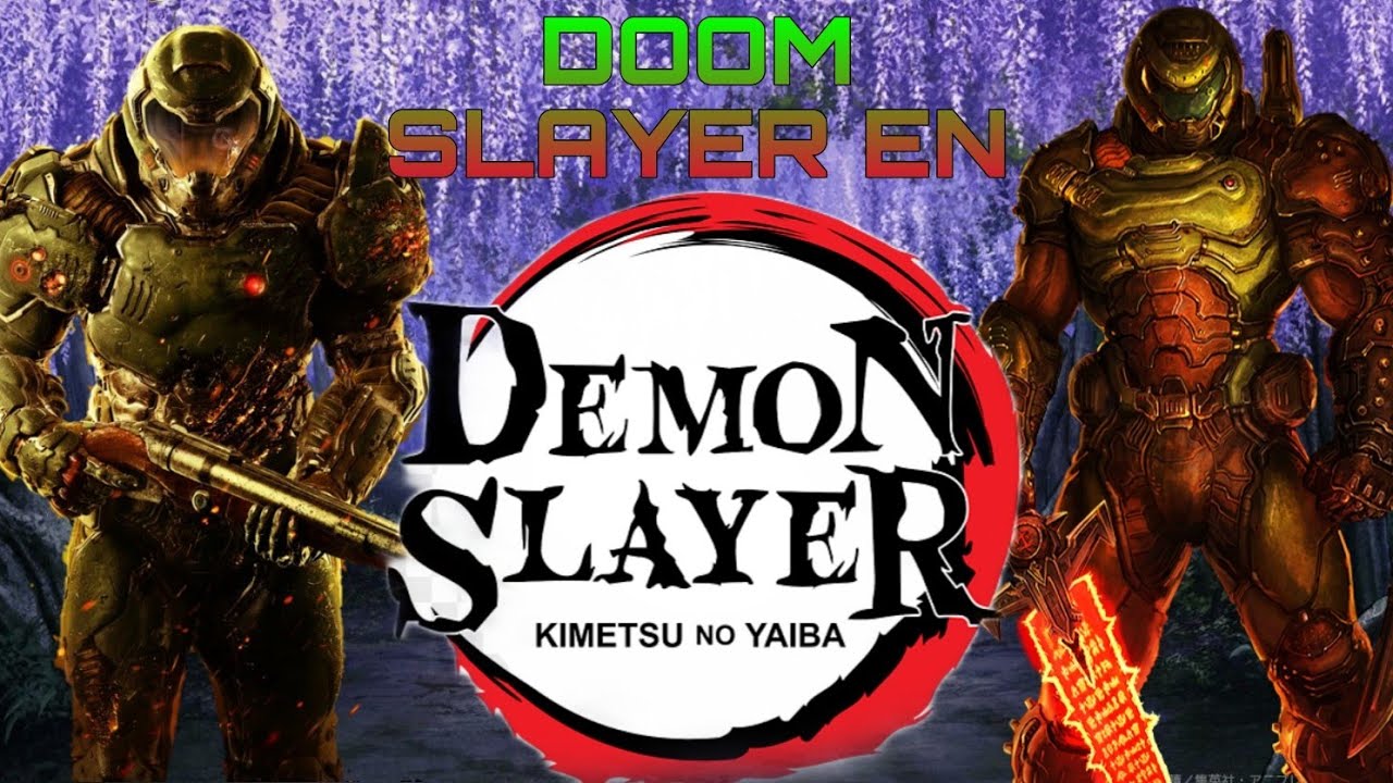 doom slayer en kimetsu no ya iba capitulo prólogo, 1 y 2