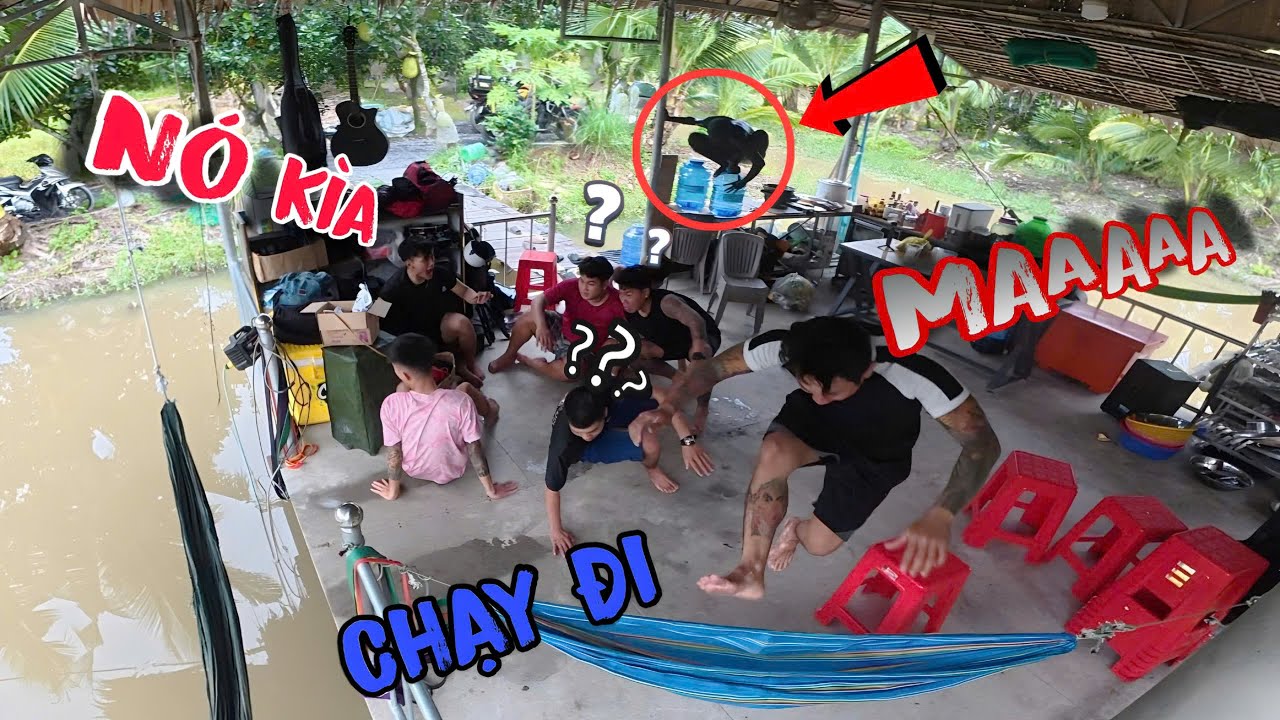 TNB - Màn Hoá Thân Full Đen Của Sang Khiến Cho Cả Team Khiếp Sợ Và Chạy Té Lên Té Xuống
