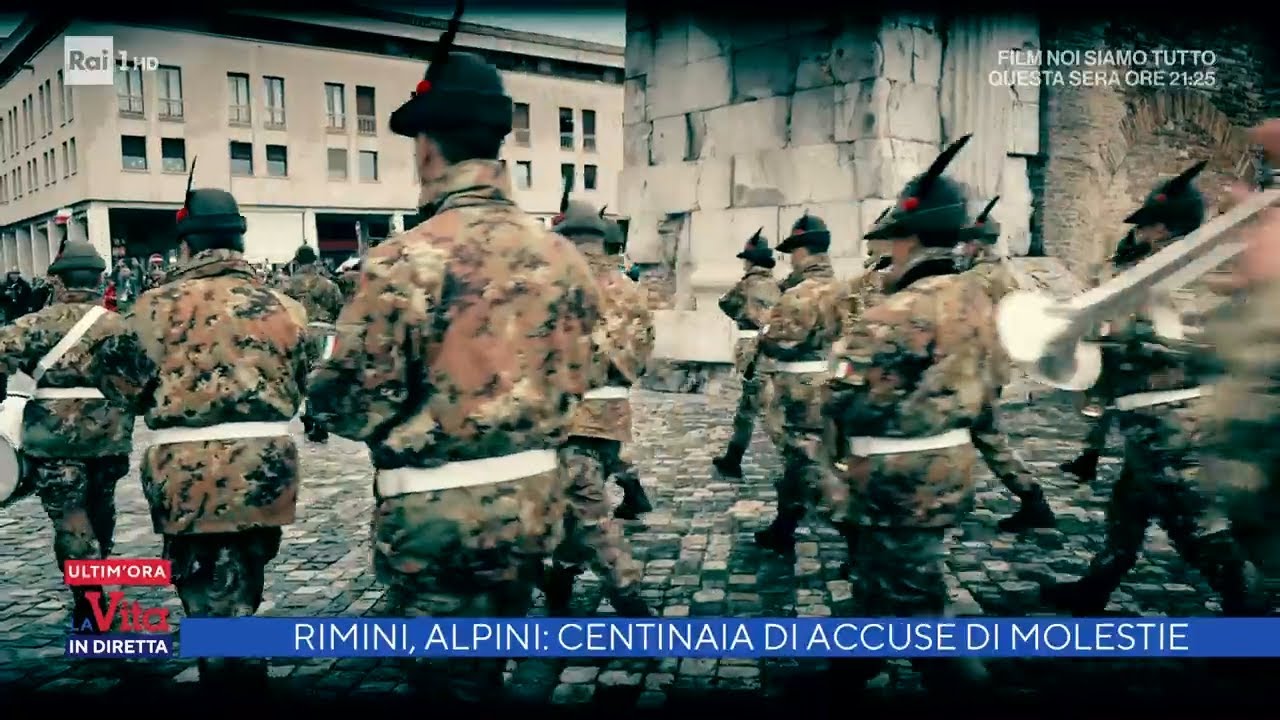 Rimini, Alpini: centinaia di accuse di molestie - La vita in diretta 11/05/2022
