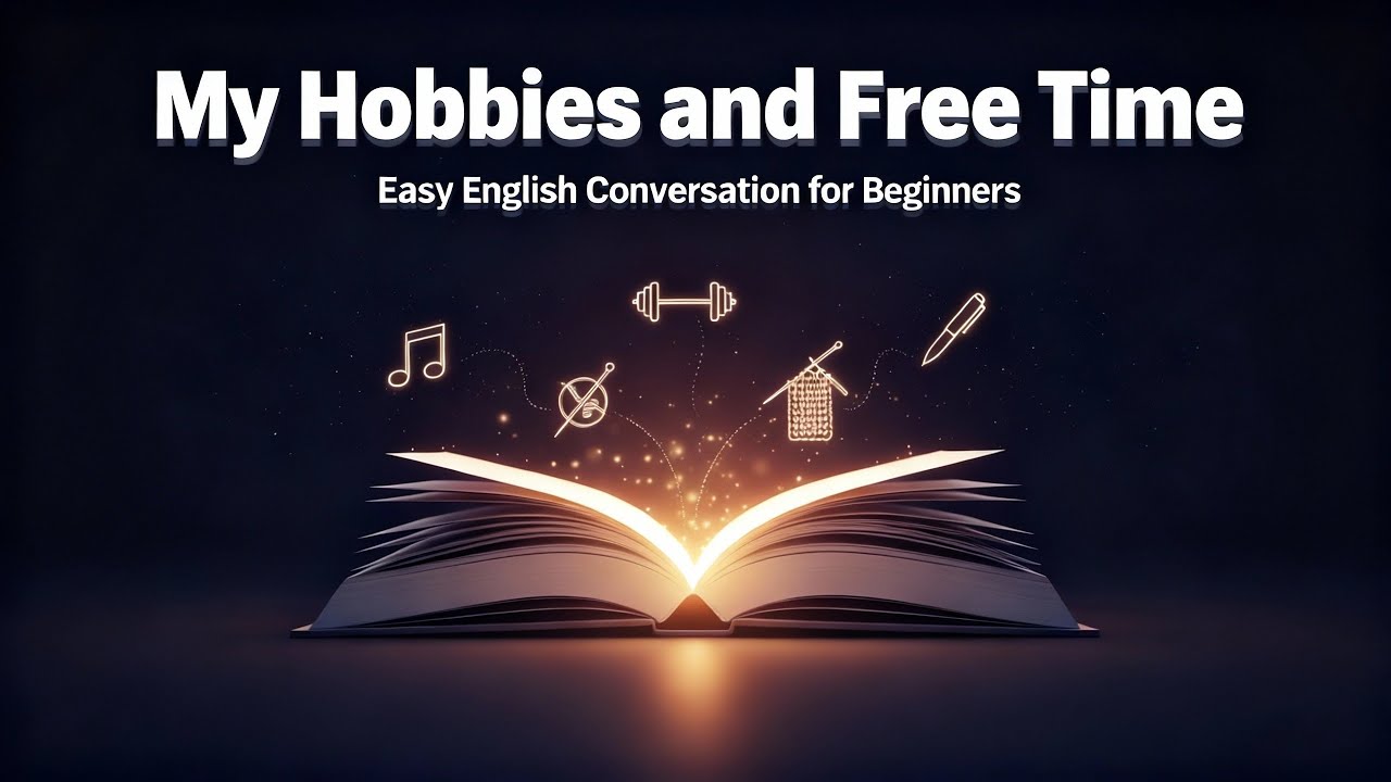 My Hobbies & Free Time | Easy English Conversation for Beginners | Learn English with Anna & Ben