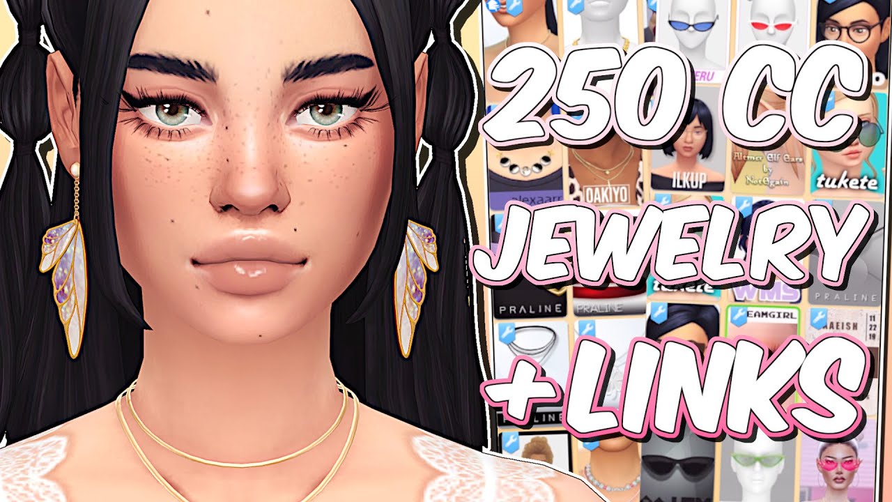The Sims 4 | MAXIS MATCH JEWELRY COLLECTION Update 🌺 | Custom Content Showcase + Links