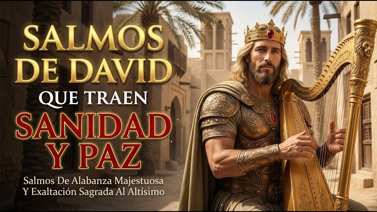 Salmos De Alabanza Majestuosa Y Exaltación Sagrada Al Altísimo #músicahebrea #salmos