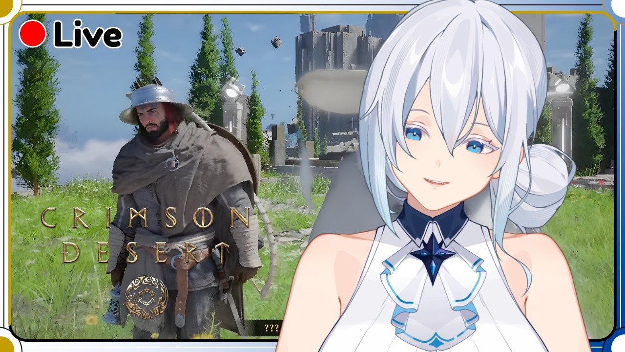 【CRIMSON DESERT】TAKBIRAN YA CRIMSON DESERT !! LONGSTREAM GAMEPLAY - VTUBER INDONESIA #crimsondesert