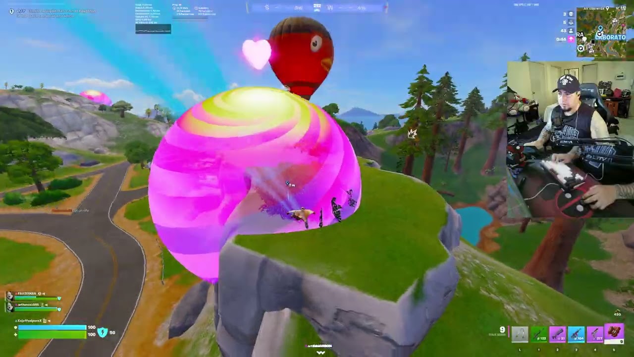 Fortnite luchando hasta el final
