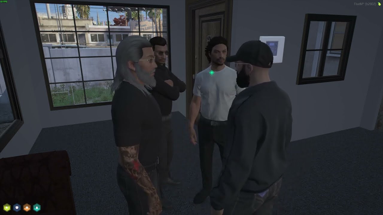 Jack's reaction to hearing X robbed the Company and is suspicious of Lang - NoPixel 4.0