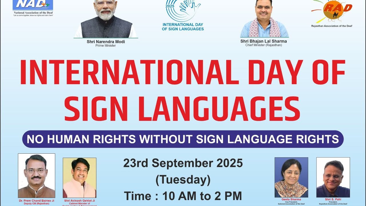 International Day of Sign Languages🤟🏻