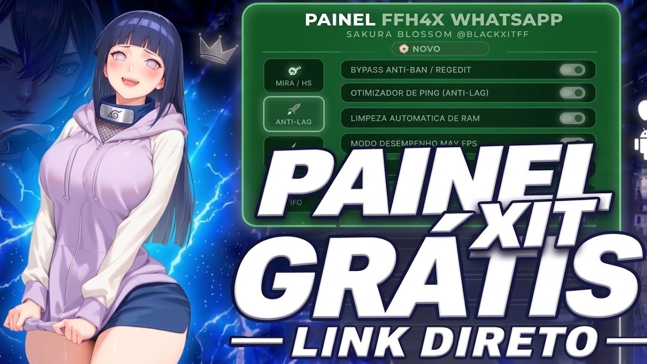 XIT FF 2026 ATUALIZADO 😍 PAINEL GR&Aacute;TIS ANDROID & IPHONE | DOWNLOAD MEDIAFIRE LINK DIRETO ‼️