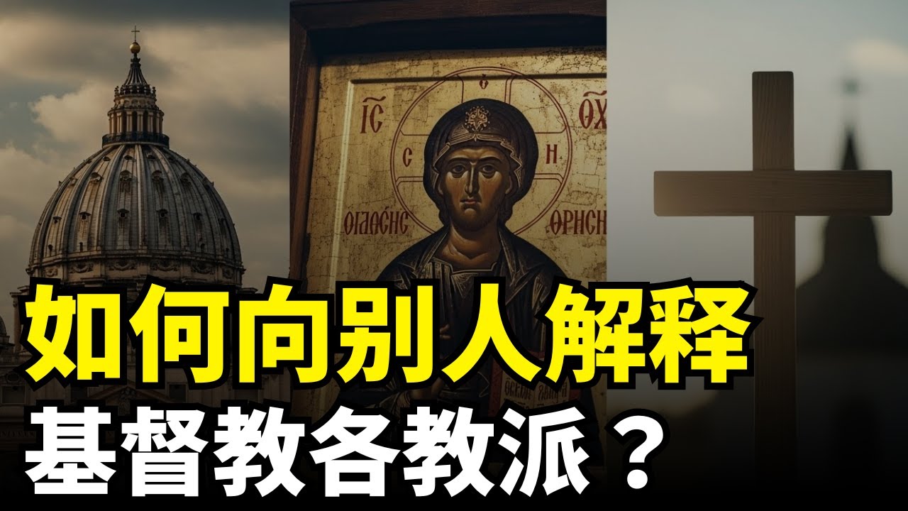 如何向别人解释基督教各教派？