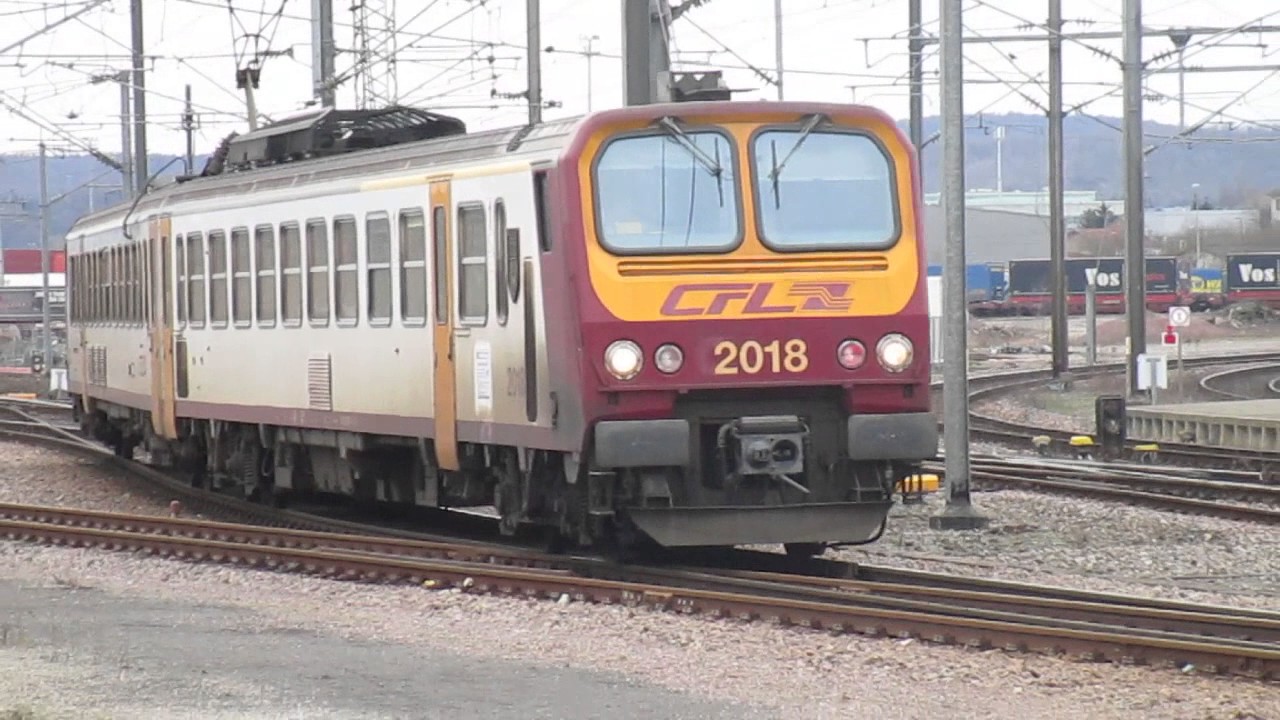 Les trains au et autour du Luxembourg