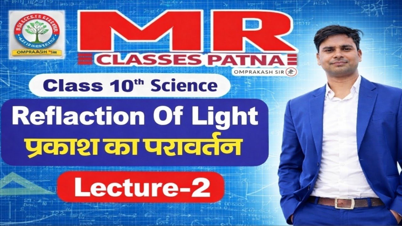 प्रकाश का परावर्तन ( Reflaction of light ) physics class 10th bihar board 