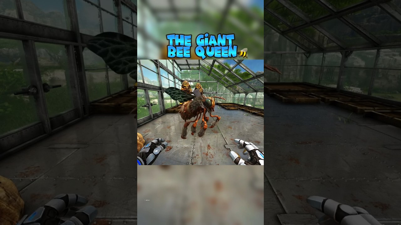 Storytime: The Giant Bee Queen in Ark Survival Evolved 🐝 #arksurvival #ark  #arksurvivalevolved