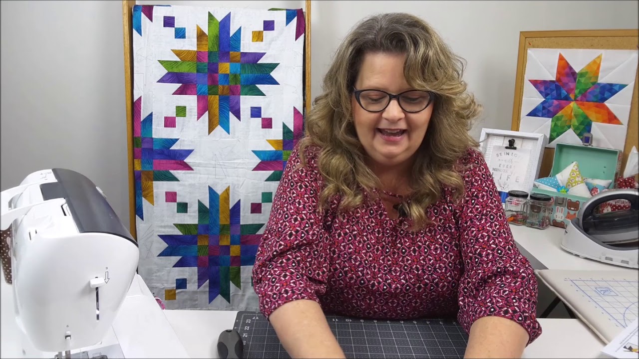 Woven Star Tutorial by Nancy McNally