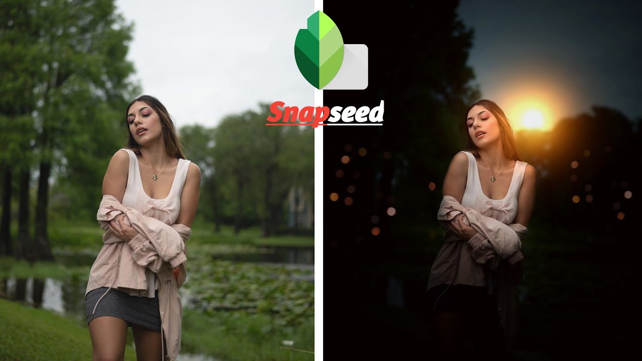 Snapseed Night Effect Editing 🌌_ Amazing Bokeh Effect Editing Tricks | Snapseed Best Color Effect