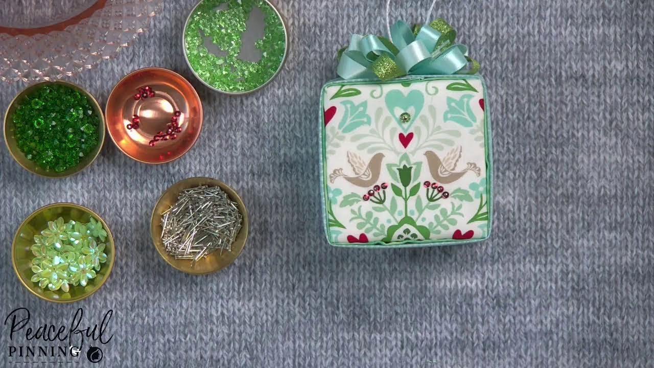 Peaceful Pinning Live #56 | Quick one today! Making a Spring-y Rapid Wrap.